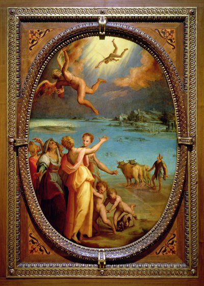 La caduta di Icaro da Maso da San Friano